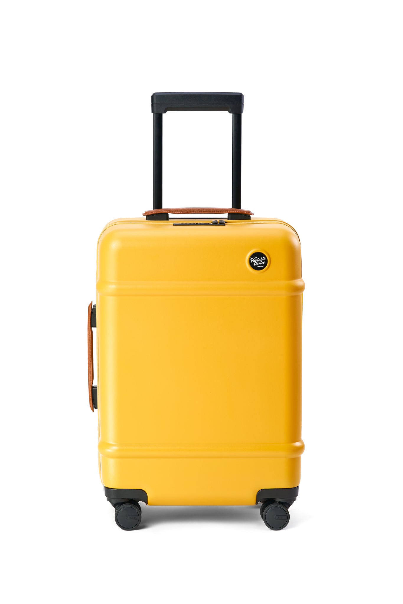 Retro Yellow carry on